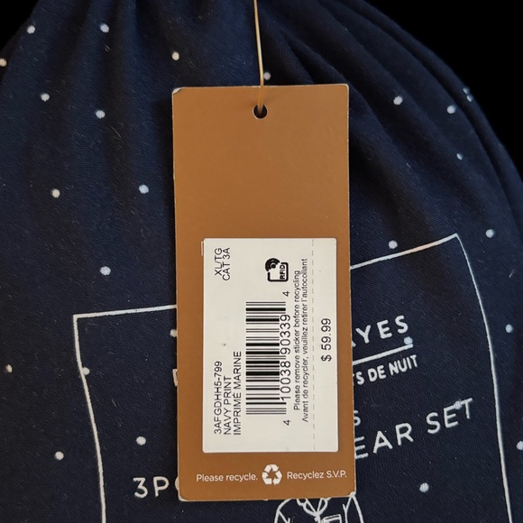 Denver hayes women’s 3 piece pj set - Picture 5 of 6